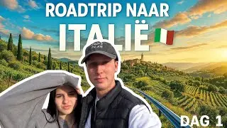 🚗 Road trip to Italy 🇮🇹 | Day 1 – From Belgium to the land of pizza & sun ☀️