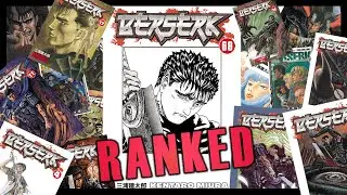 Berserk Volume Covers RANKED (gone BERSERK)
