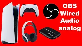 Capture PS5 Headsets Audio on OBS with Elgato, Analog (Wired) Controller Method 