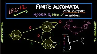 L-12: Moore and Mealy Machine (Finite Automata with Output) | Theory of computation