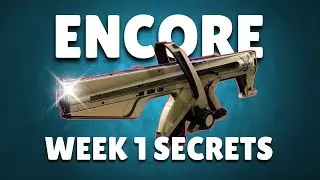 Finding all secrets in the new "Encore" Exotic mission!