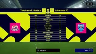 The Oldman J-LEAGUE : Yokohama Marinos vs Yokohama FC