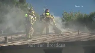 Buena Park, Ca Los Coyotes Fire 1-30-17