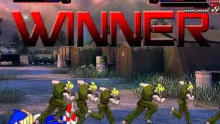 TheMattalocalypse Random Mugen Battle - 351 - Rare Akuma VS. Sonic & Mario