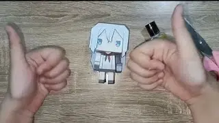 How to make Kanade Yoisaki papercraft | Project sekai papercraft🩷 