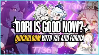 C6 Dori is now GOOD with Furina! | Genshin Impact