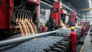 Inside the MASSIVE Screw Factory Process – How Steel Wire Becomes Billions of Screws