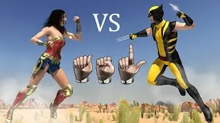 Wonder Woman vs Wolverine
