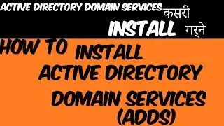 Install Active Directory Domain Services l YouTube Tutorials Tuts