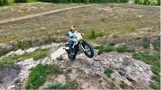 Can You Hill Climb a TW200.