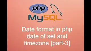 How to create date format in php [part-3]