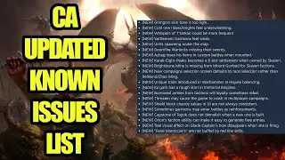 NEWS - CA Updated The Known issues List - Total War Warhammer 3 - Immortal Empires