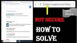How to secure google chrome/Your connection is not secure solve in hindi