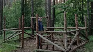 Пришёл на хутор а там? | Жизнь в лесу с диким кабаном | бушкрафт | bushcraft.