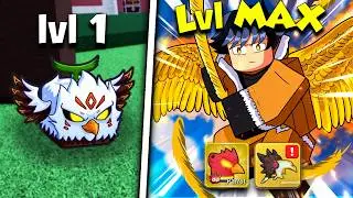 J'ai AMÉLIORÉ le Nouveau AIGLE ROYAL jusqu'à MAX ! (Blox Fruits)