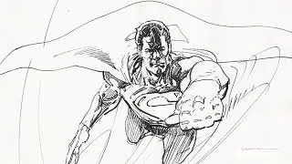 Sketches of Bill Sienkiewicz