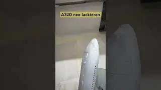 Airbrush a320 neo Revell scalemodel 