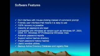 Advance Windows password Recovery Reviews