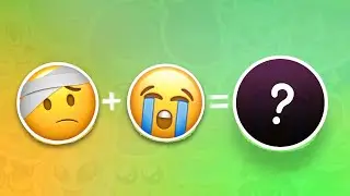 🤩 i've MIXED this emojis on IPAD 🤩 #emojis #emojichallenge #procreate #lol #funny