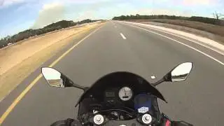 A few curves and some cops - 2-21-16 R6 ride