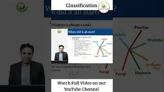 Classification of Living Organisms | General Science & Ability by Mian Shafiq | Study River