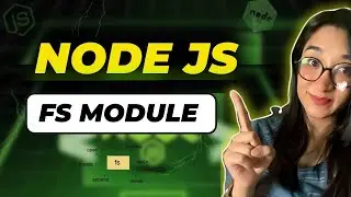 FS Module in Node JS | File Handling in Node JS | Node JS Tutorial in Hindi for Beginners 