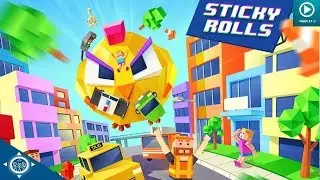 Sticky Rolls Gameplay  [Free on iOS & Android] - No Commentary