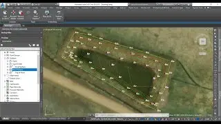 Analyzing an Existing Pond in AutoCAD