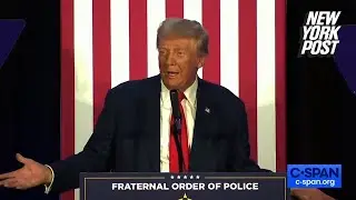 Trump says cops in 'more danger' than ever from 'Kamala's crime wave,' as he touts union endorsement