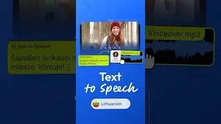 Text to speech Lithuanian
