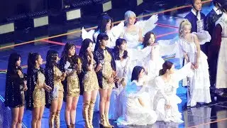 서로 친목하는 트와이스(Twice), 여자아이들(Gidle) [출연진 입장]  직캠