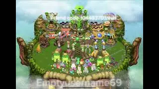 Plant island full song common wubbox + rare wubbox + epic wubbox + werdos