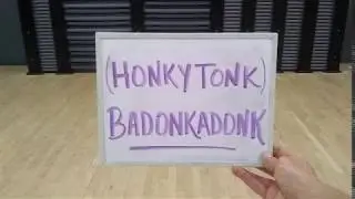 60sec Scoot : HONKYTONK BADONKADONK  Line Dance Lesson