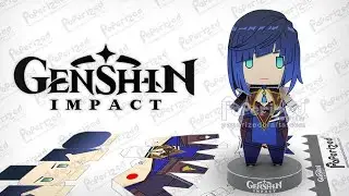 Genshin Impact: Yelan Paperized
