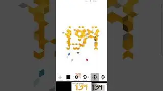 What request mine is 139 #glitchlab #pixel #puzzle #drawing #pixelate #artform