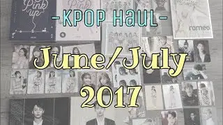 KPOP Haul June & July