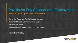 Maximizing Pavillio for Day and Employment Services