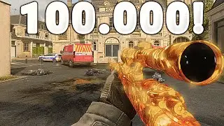 This is what 100.000 KILLS using SNIPERS ONLY looks like on MW3
