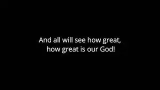 How Great Is Our God (A)