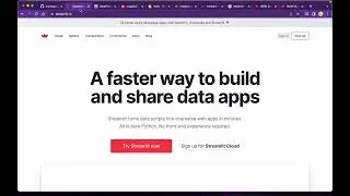 Cinq minutes  Streamlit Multipages et Integration à Google Colab