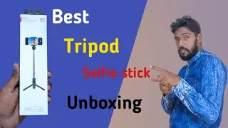 Best Selfie stick Tripod Unboxing, huawei tripod selfie stick cf15 pro