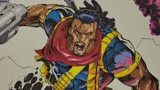 Marvel Masterpieces XL Colors | Wolverine - Bishop - Maverick - Forge | X-Men