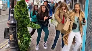 Bushman Prank in Halloween Parade