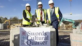 Foundation stone laid for new Cultural Centre in Swords