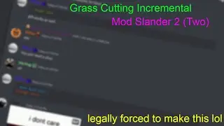 Grass Cutting Incremental Mod Slander 2