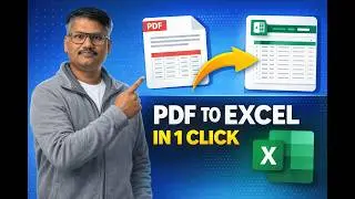 Convert PDF Tables to Excel Automatically (No Copy Paste)