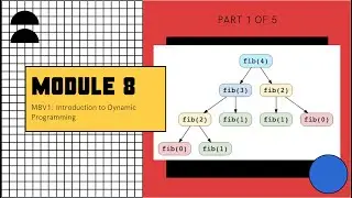 CS33M8V1: Introduction to Dynamic Programming
