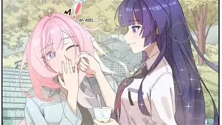 Elysia & Mei Share Icecream - Elymei Elysian Realm Comic Fan Dub