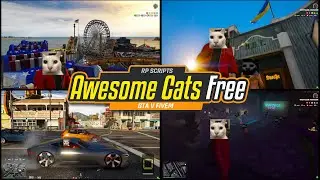 Katzen! Katzen! Überall Katzen! Kostenloses Skript FiveM Gta V