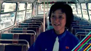Local North Korean Bus Driver talks about his love for his bus (/wife?) | Pyongyang Daily Life
